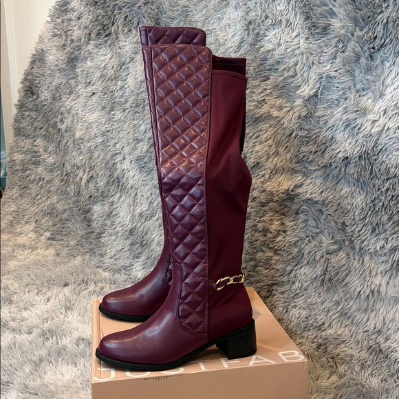 🛍️💝JUSTFAB: Argo Quilted Riding Boot🛍️💝 - Picture 8 of 16
